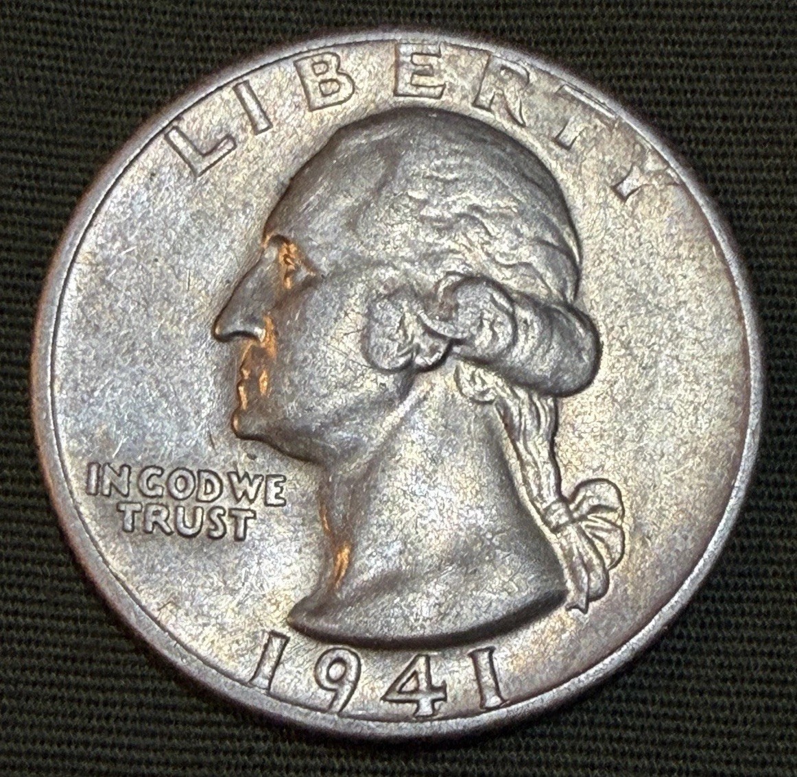 USA - 1941-D BU Silver Washington Quarter - FREE SHIP