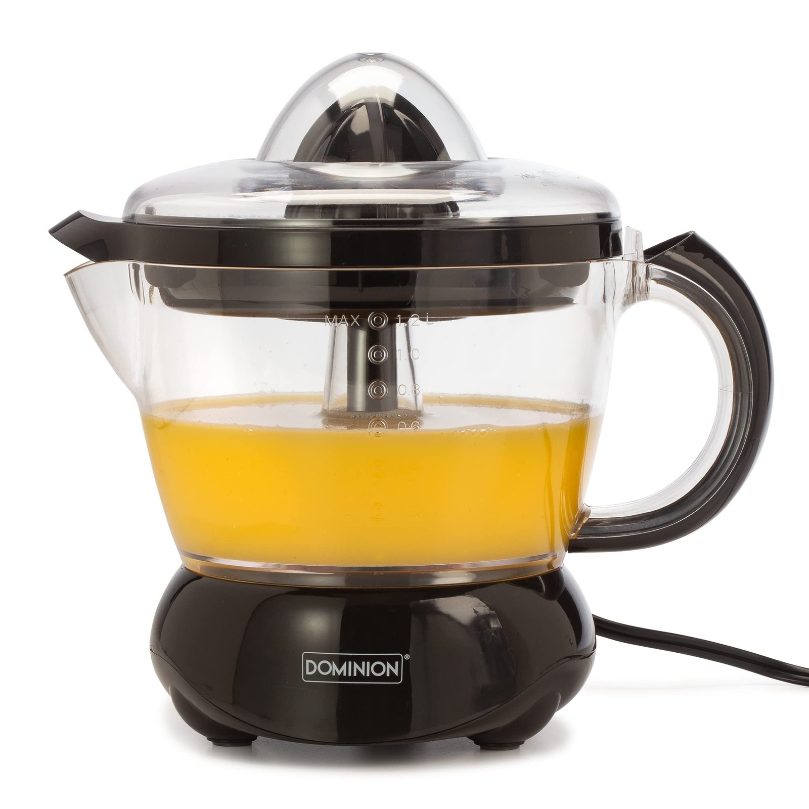 BPA-Free Electric Citrus Juicer Extractor Compact Volume Pulp Control Oranges