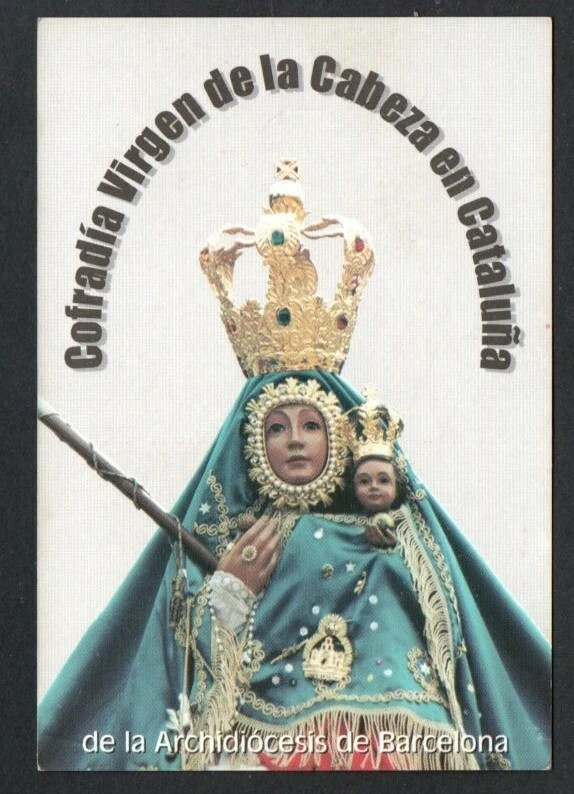 Holy card de la Virgin santino image pieuses estampa