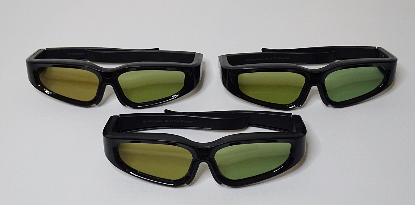LG 3D Cinema Glasses Model AG-S110 for TVs Life's Good Lot of 3