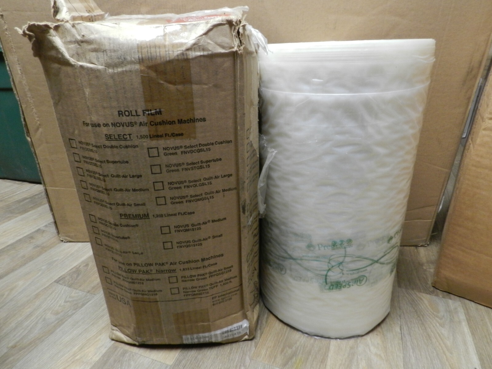 Pregis Air Pillow Tube Film 4075442 16" wide x 9" diameter Q98K