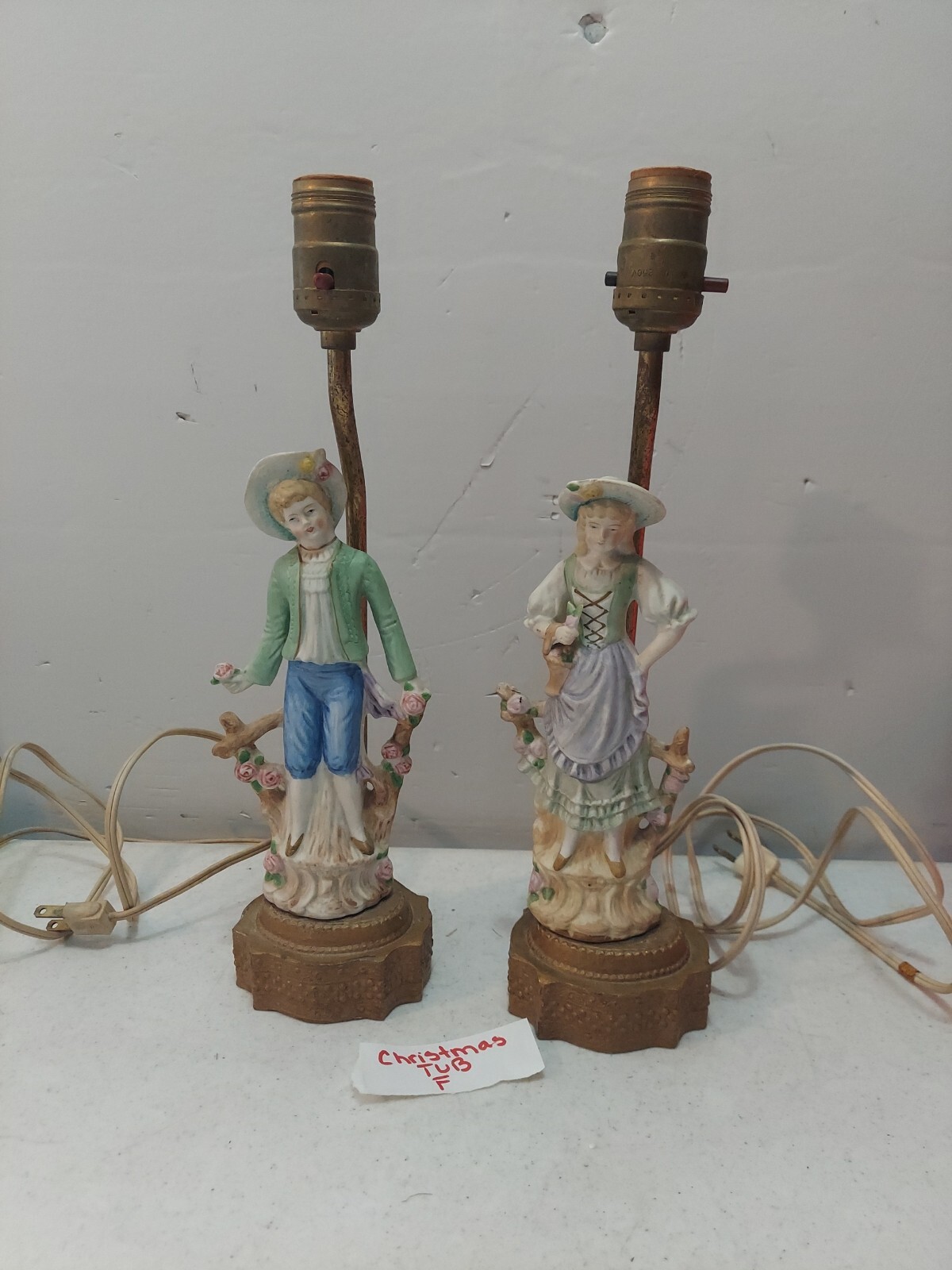 Pair Of Vintage Lamps