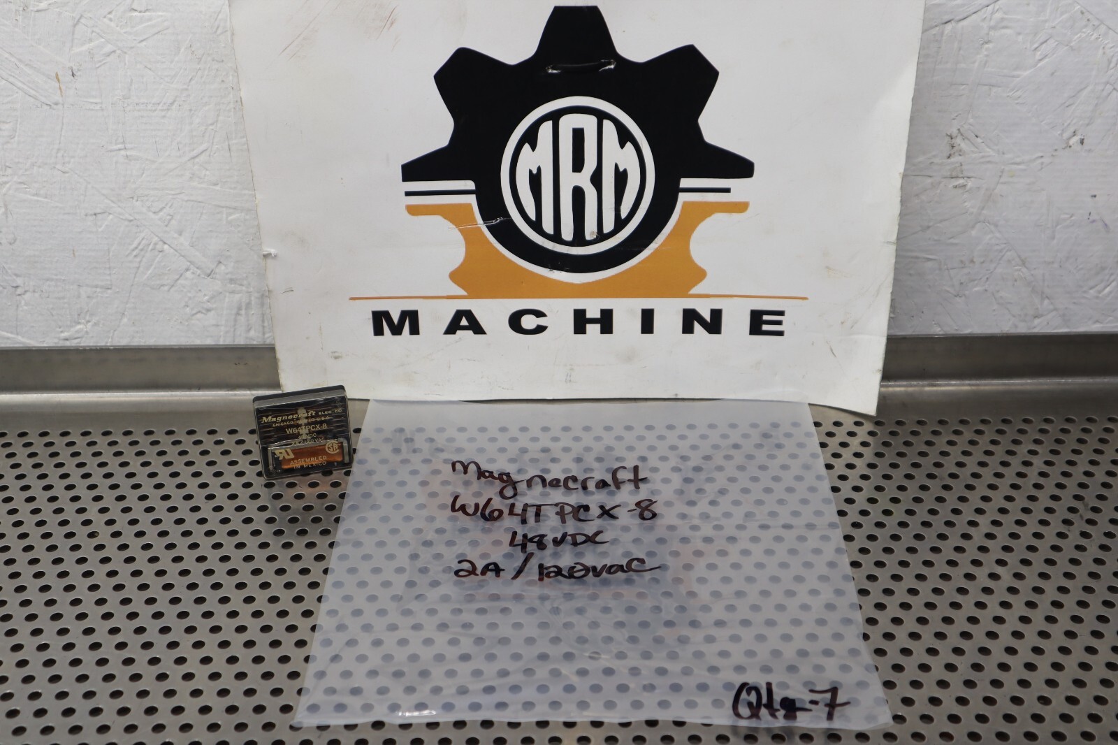 Magnecraft W64TPCX-8 48VDC 2A/120VAC Relay New Old Stock See All Pictures