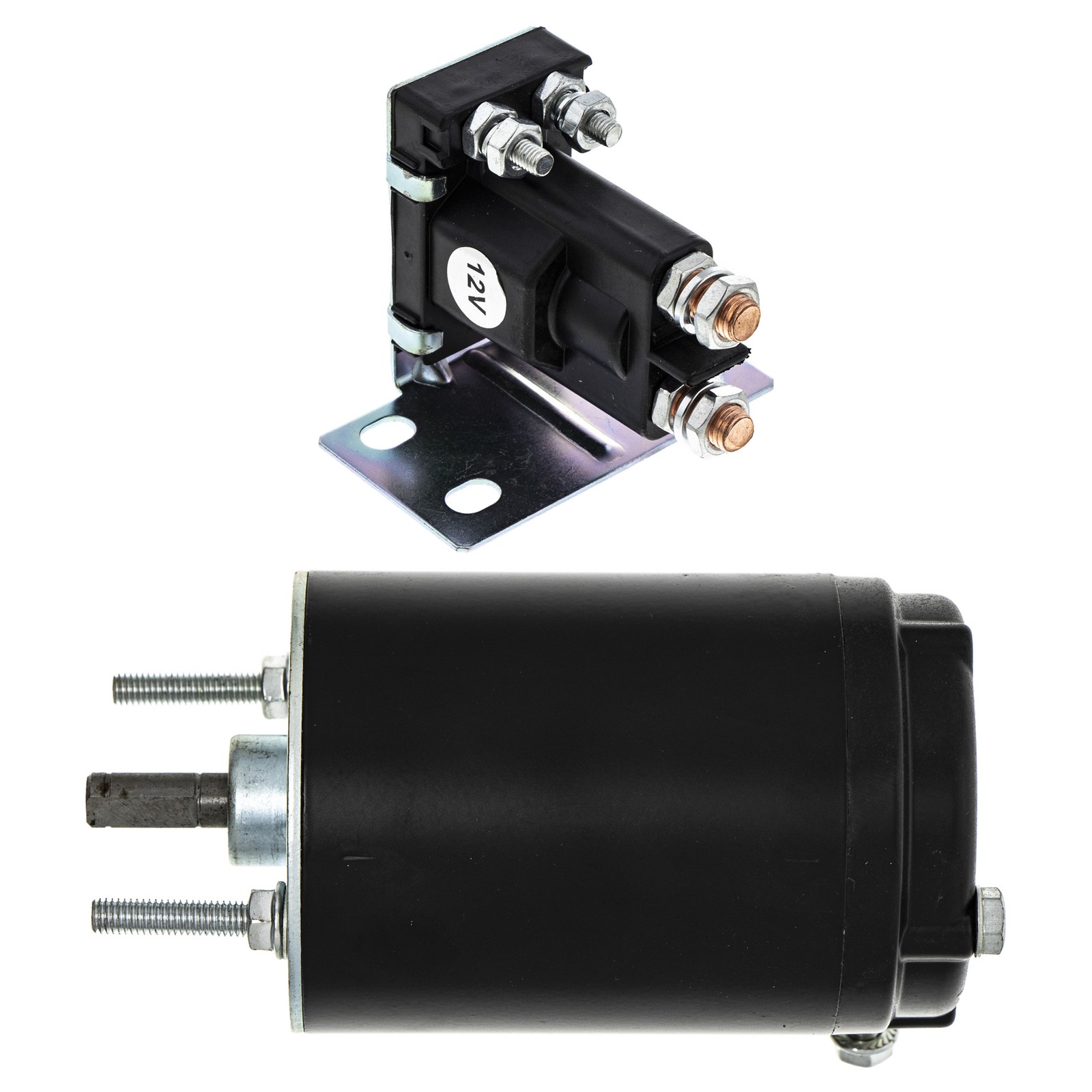 NICHE Starter Motor Solenoid Kit for Arctic Cat Bearcat Pantera 580 Thundercat