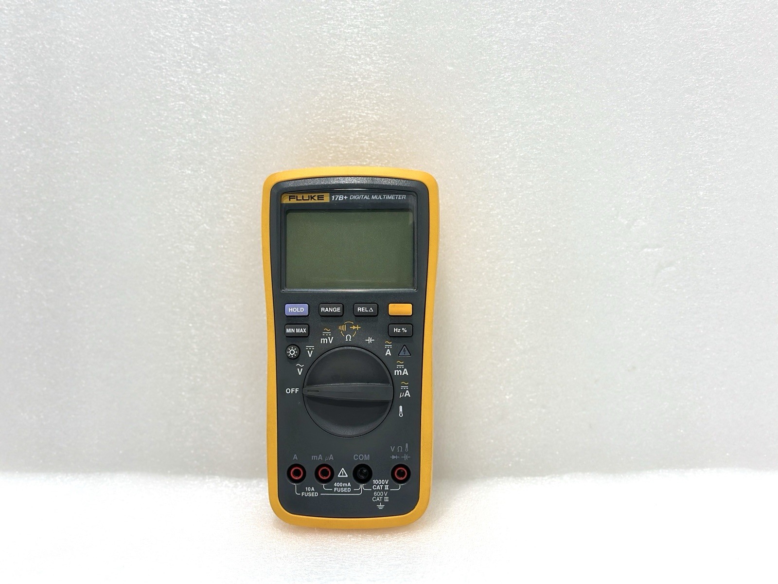 FLUKE 17B+ DIGITAL MULTIMETER AC/DC CURRENT VOLTAGE TEMPERATURE - NEW