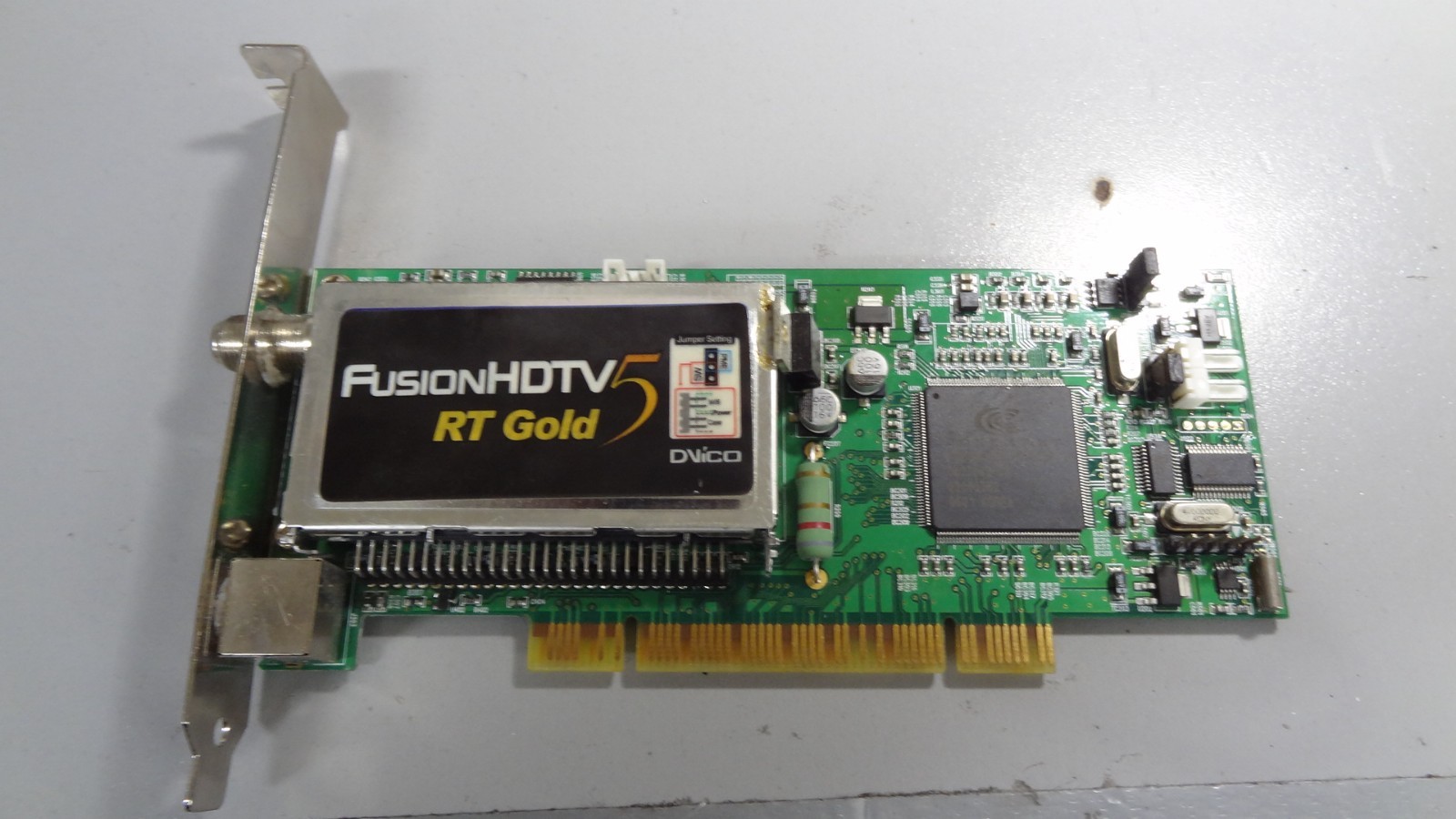 DVICO Fusion HDTV5 RT Gold PCI Tuner Card ATSC QAM