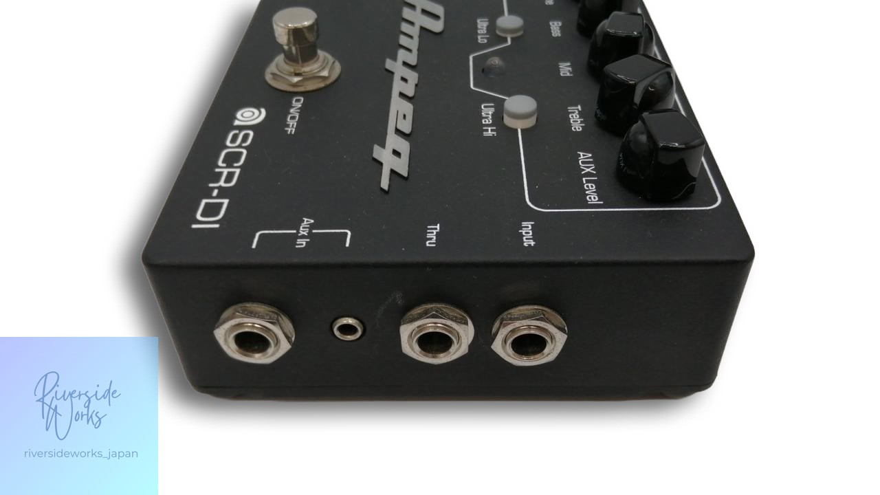 Ampeg SCR-DI Bass Preamp Direct Box Used