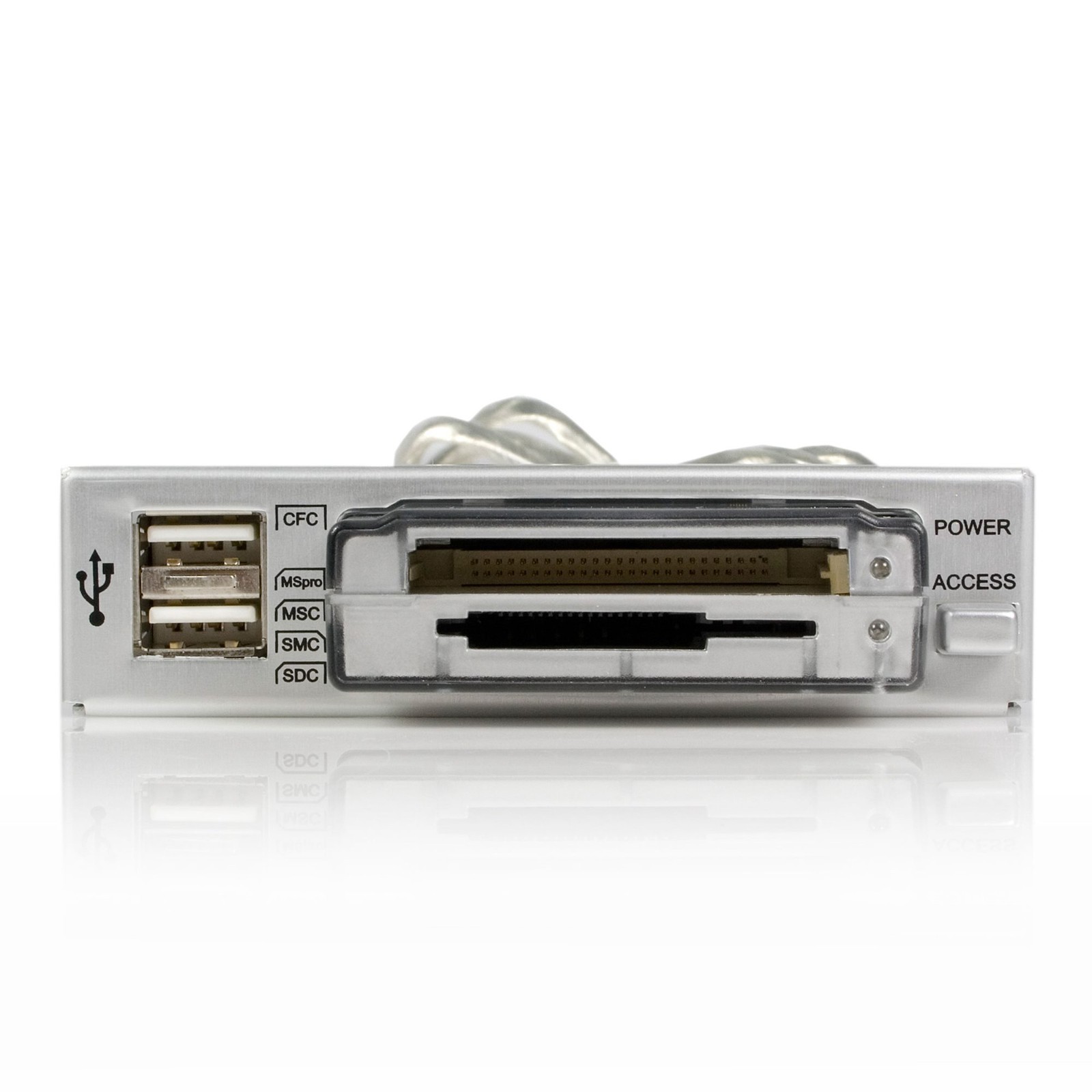 StarTech 3.5in Bay Ejectable Multi Memory Card Reader 35FCREADREM 065030802147