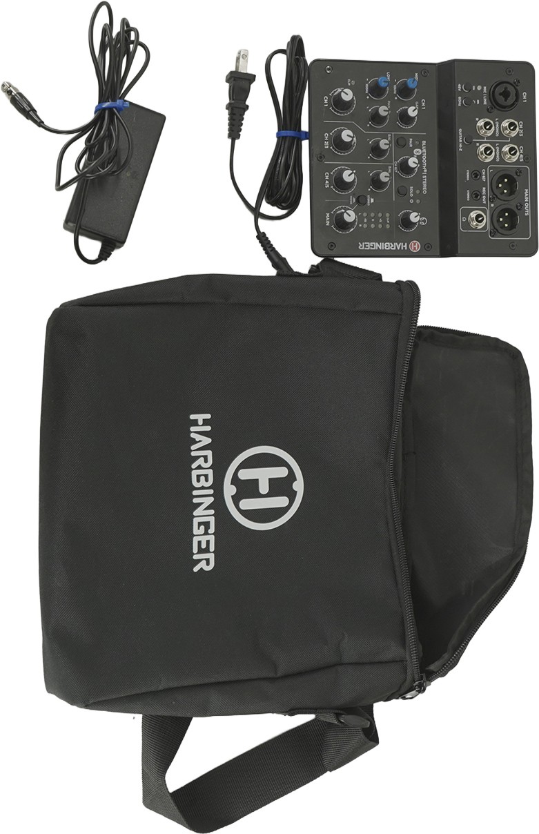Harbinger LV7 7-Channel Analog Mixer With Bluetooth