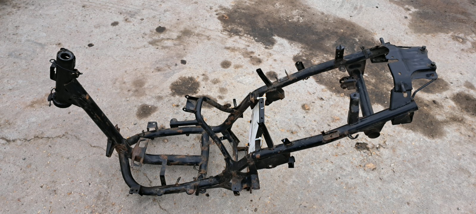 LEXMOTO TITAN 125 ZN125T FRAME CHASSIS 2020 WITH V5 & REG PLATE