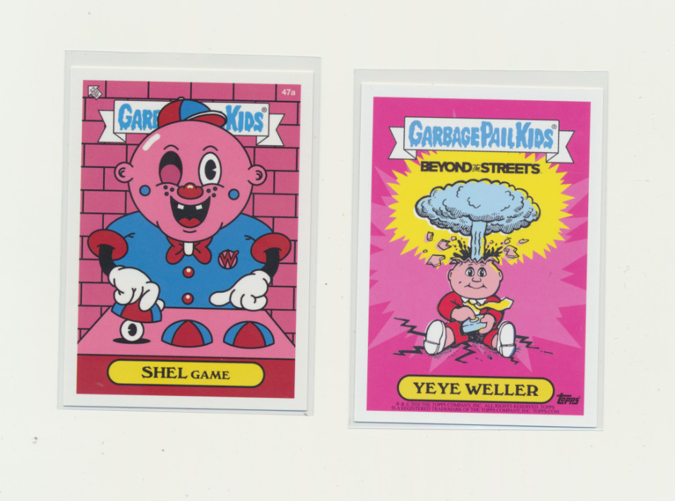 2020 Topps Garbage Pail Kids GPK x BTS Beyond The Streets Shel Game 47a