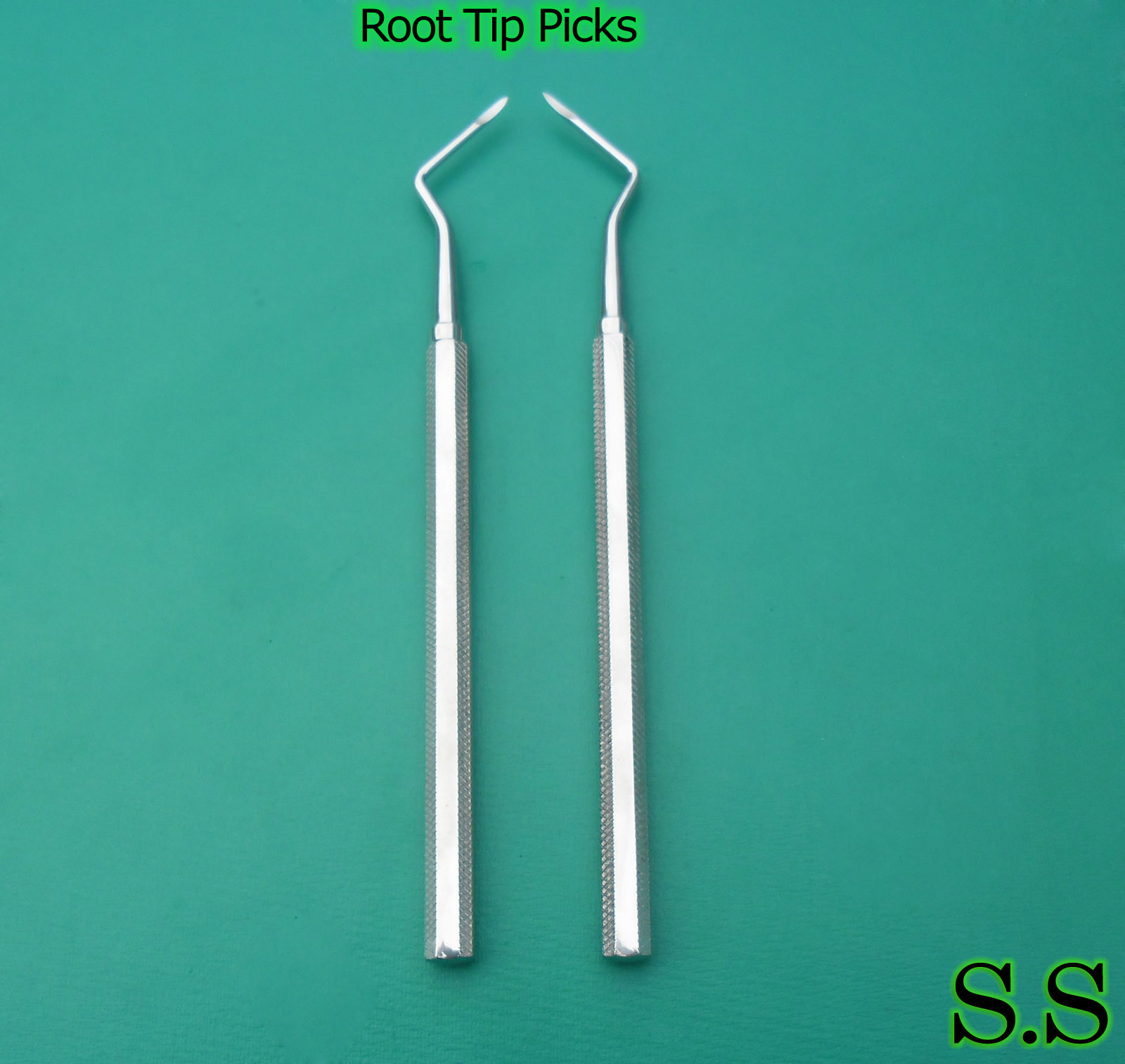 2 Root Tip Picks # 9L & 9R Dental Elevator Instruments