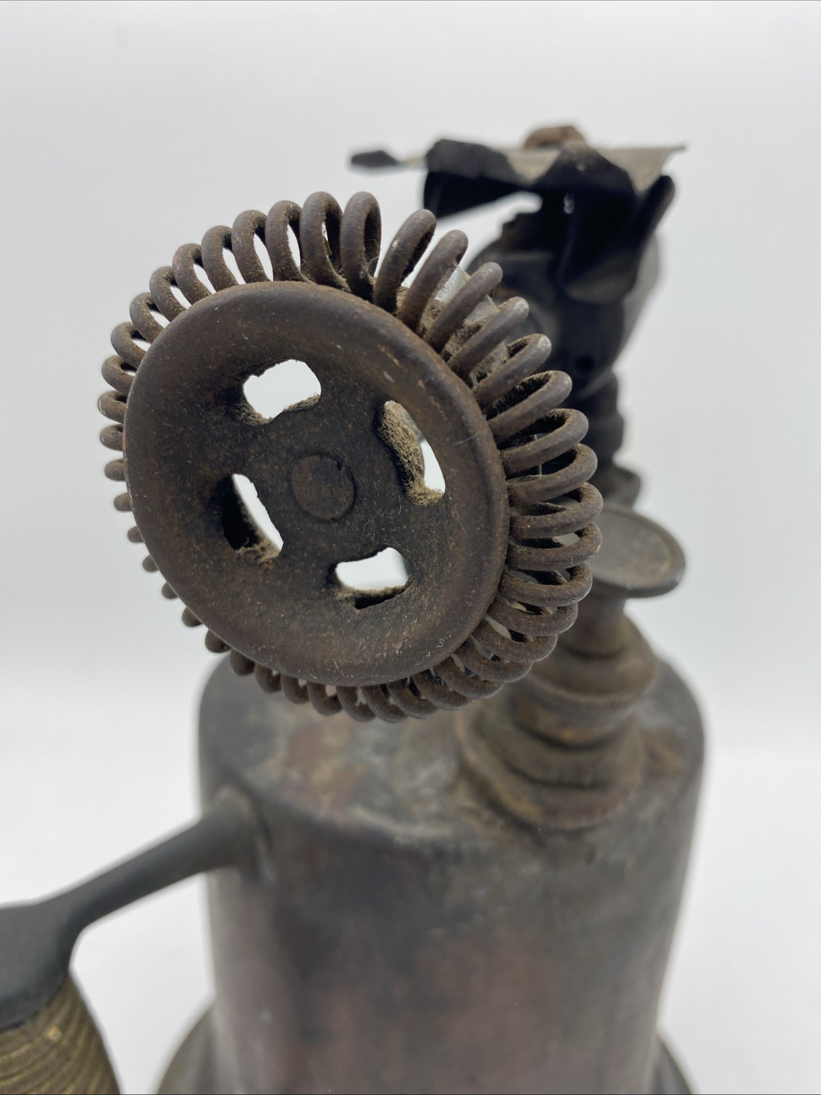 Antique Metal Blow Torch Tool