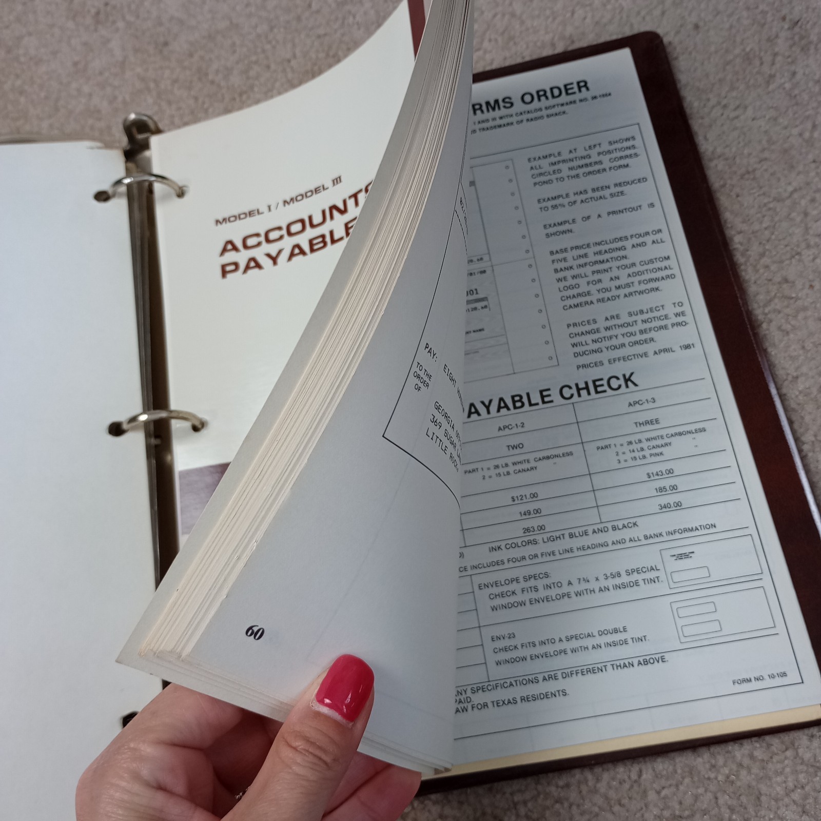TRS-80 Software Library Lot Accounts Payable Editor Assembler Manual READ!!!