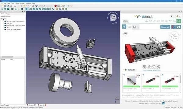 FreeCAD PRO 2D 3D Parametric Graphic Modeling Design Software-CNC-DWG-Windows-CD