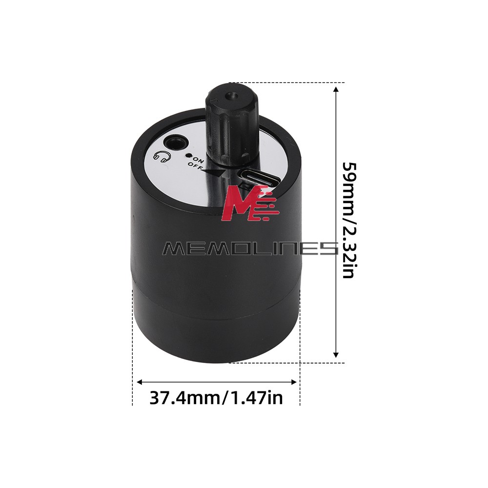 Water Leak Detection Tool Pipe Leakage Monitor w/Sound Frequency Display Pointer