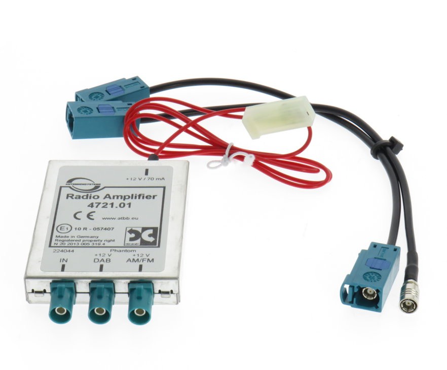 Dietz 41113 Professional DAB FM Splitter SMB Female Fakra Male Female