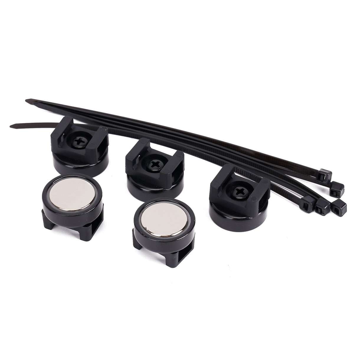 5/10 Pieces Magnetic Zip Tie Mount Multipurpose Cable Holder Magnets