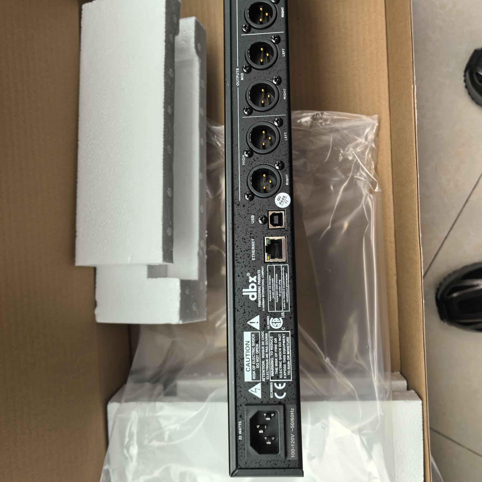 DBX PA2 DriveRack Complete Loudspeaker Management System-PA2
