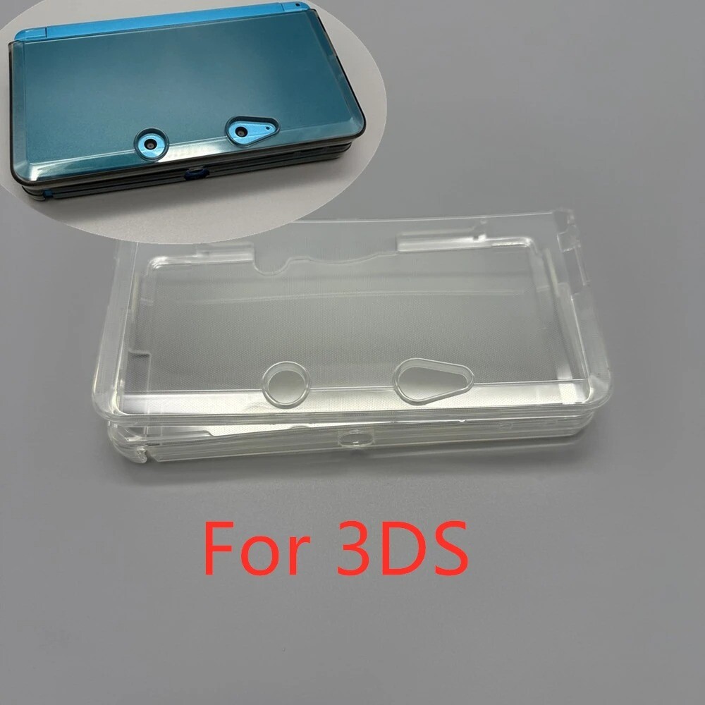 For Old Nintendo 3DS Clear TPU Silicone Protective Crystal Case Soft Cover US