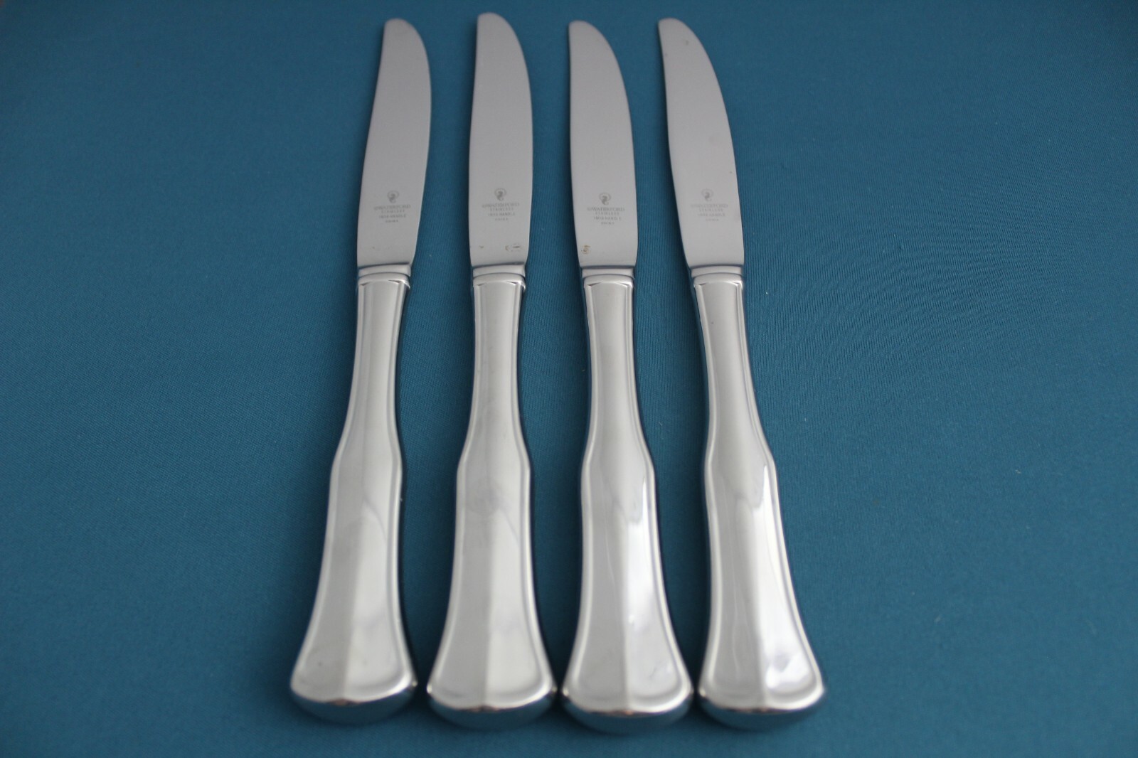Waterford NORMANDY Dinner Knives Hollow (Set of 4) 18/10 Stainless China 9 5/8"
