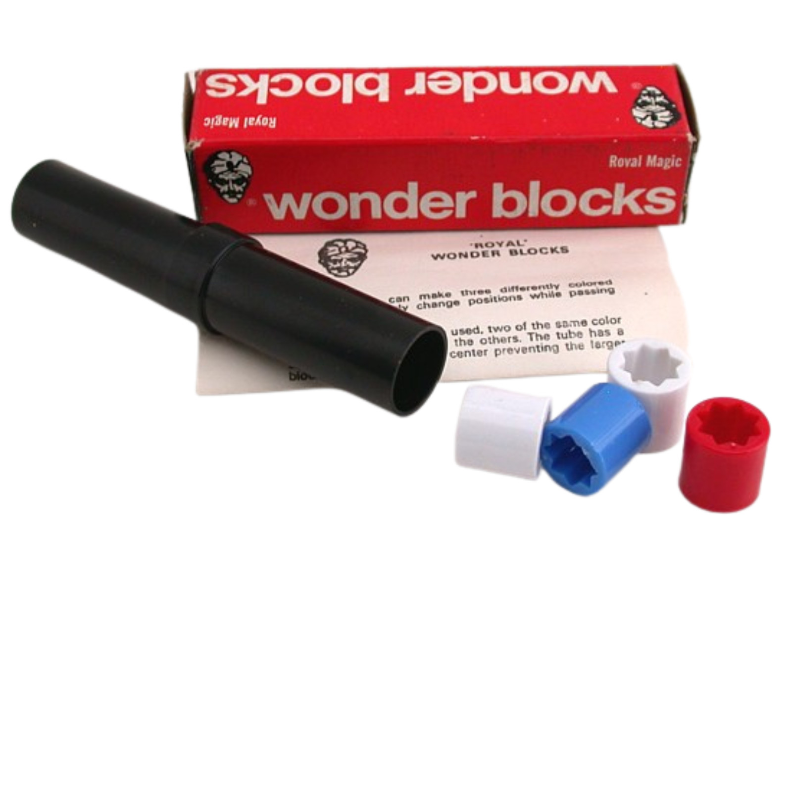 Vintage Royal Wonder Blocks Magic Trick Gimmick Illusion Boxed Stock Set NOS