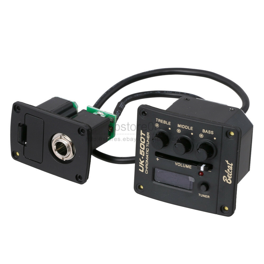 Ukulele Equalize Pickup System EQ LED Tuner UK-500T For Ukulele W/Piezo