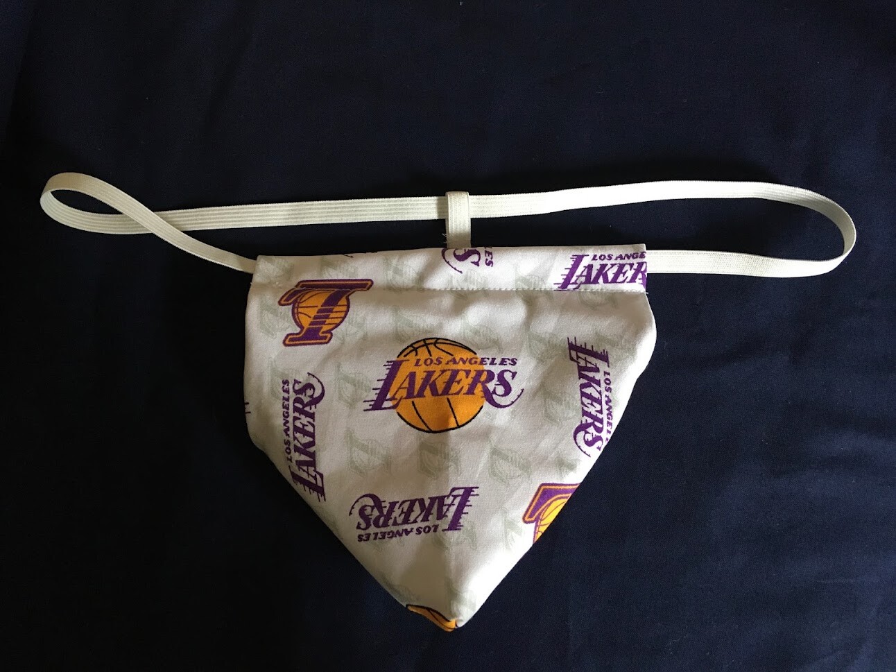 Mens LOS ANGELES LAKERS Nba Basketball Gstring Thong Male Underwear
