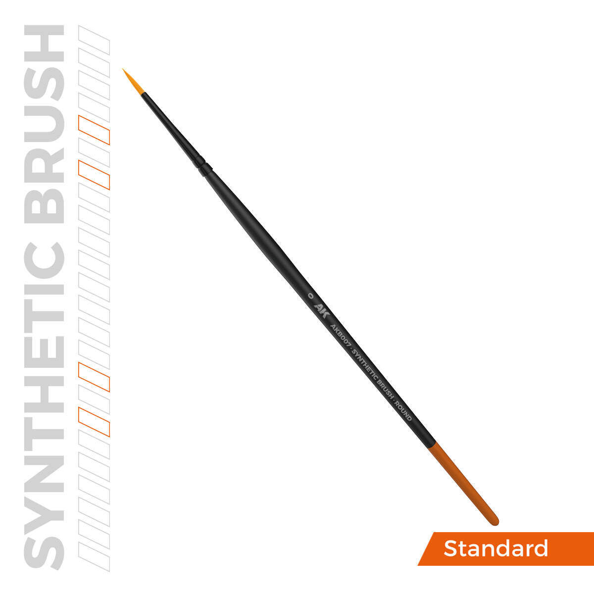 AK Interactive Synthetic Brush Round 0