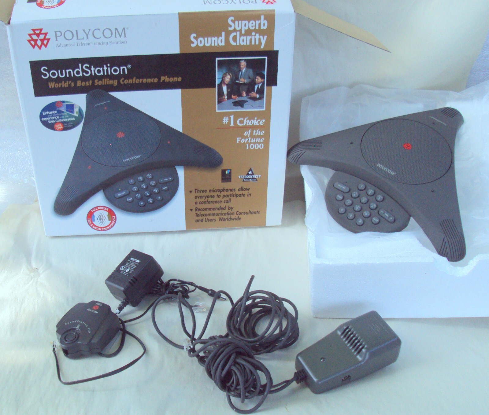 Polycom SoundStation Conference Phone 2200-001106-001 - Complete