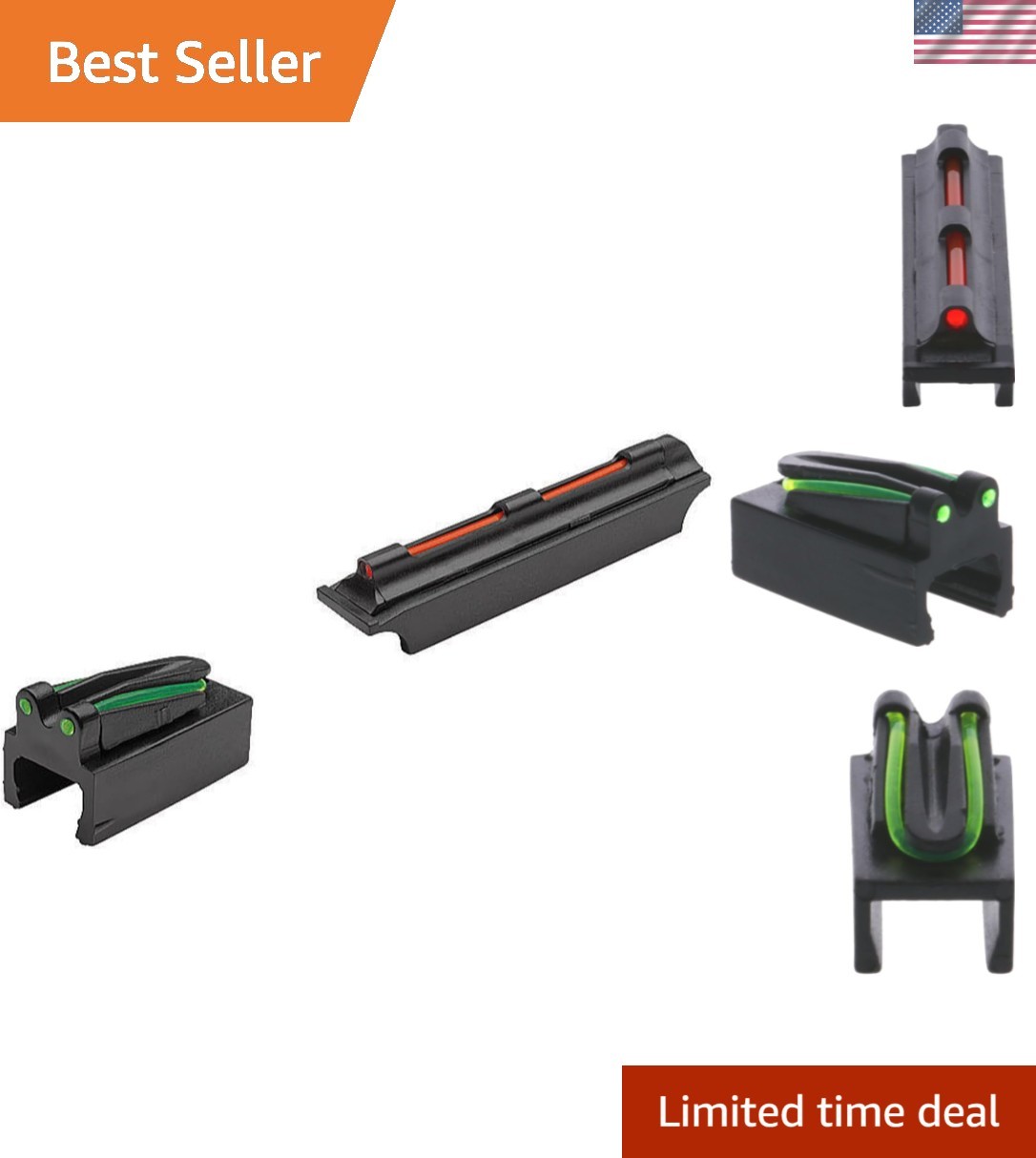 Magnum Gobble-Dot Xtreme Fiber Optic Shotgun Sights – Perfect for Turkey Hunting