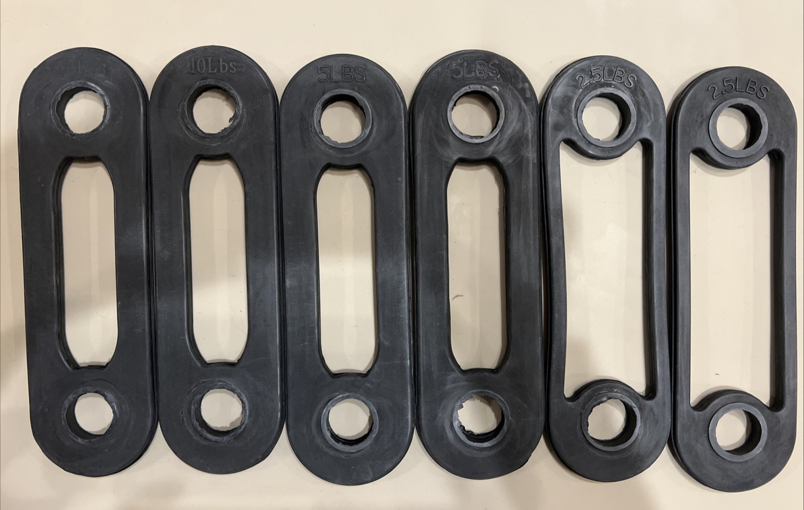Yaphy Replacement Weight Straps for Soloflex Muscle Machine -10lbs, 5lbs, 2.5lbs