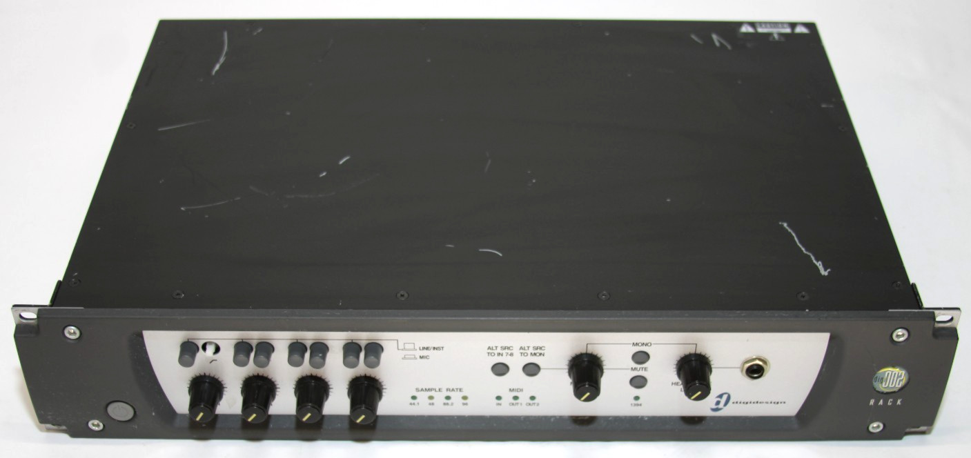 Digidesign Digi 002 Rack Firewire Audio Midi Digital Recording Interface MX002RK