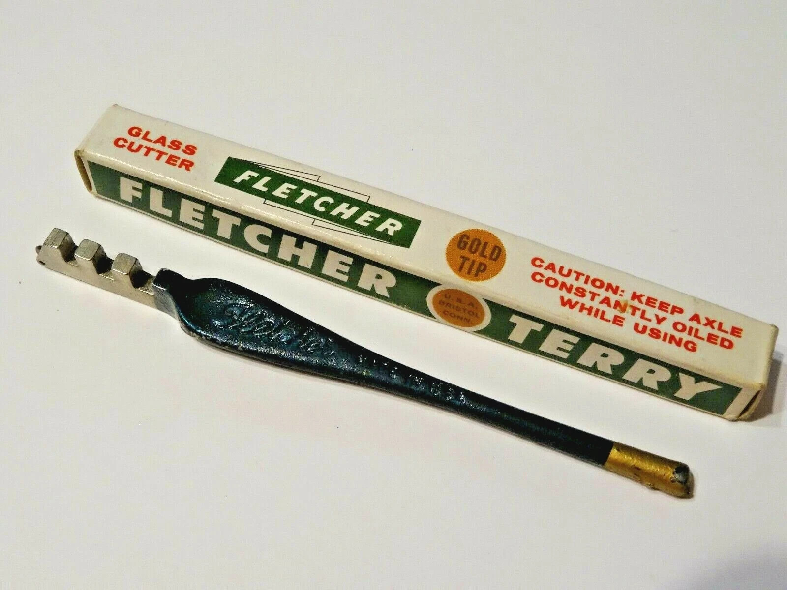 Fletcher Terry Glass Cutter Gold Tip