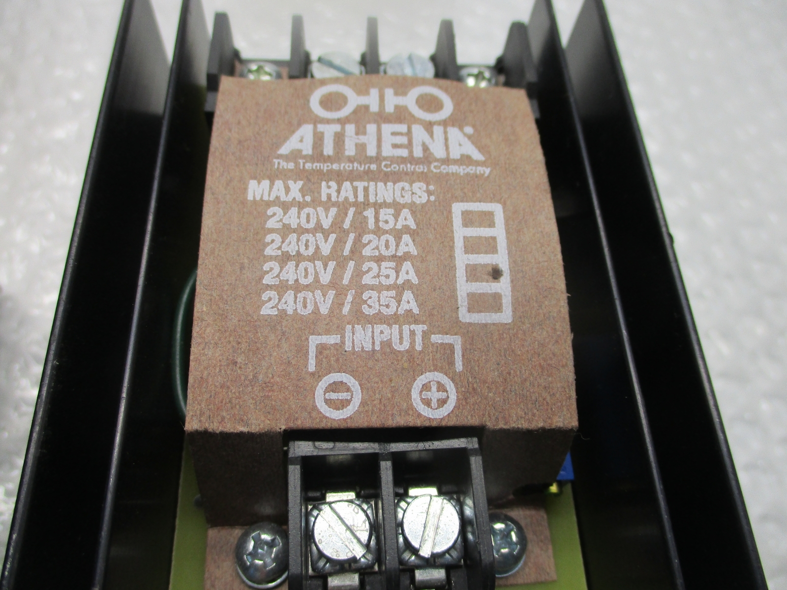 ATHENA PC-2425-0 TEMPERATURE CONTROLLER NSNP