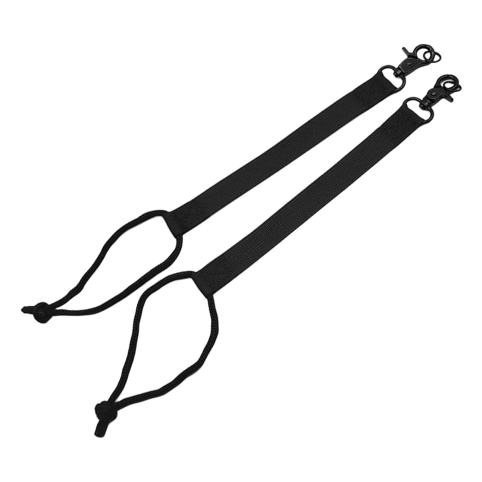 2 Pieces Snowboard Binding Straps Snowboards Boot Connector Professional Premium