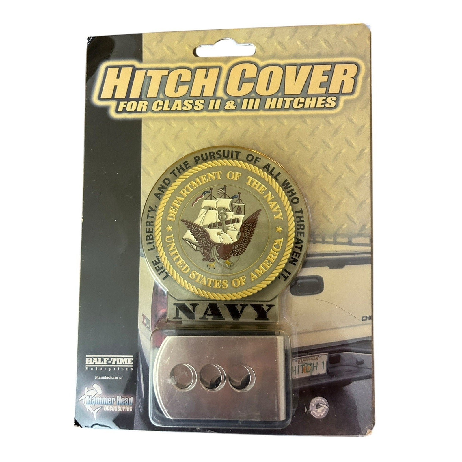 Vtg Hammer Head United States Navy Hit Cover new in package