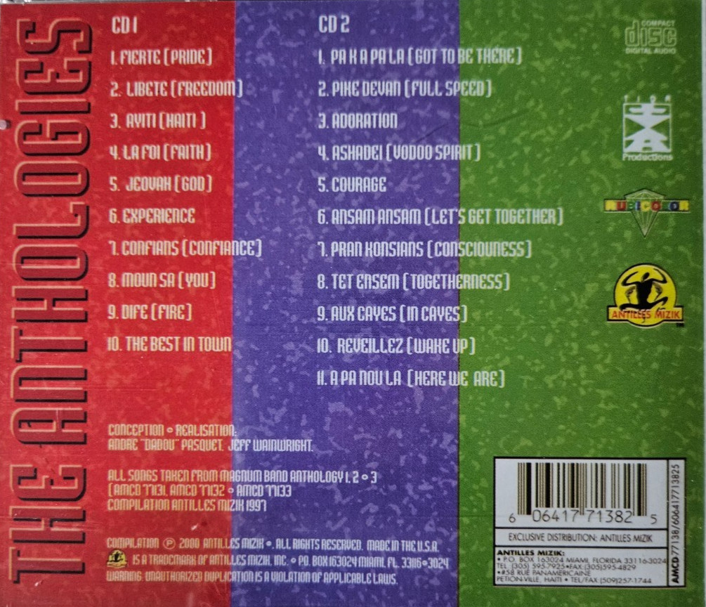 Magnum Band – La Seule Différence--The Anthologies (Cd 1 & 2)