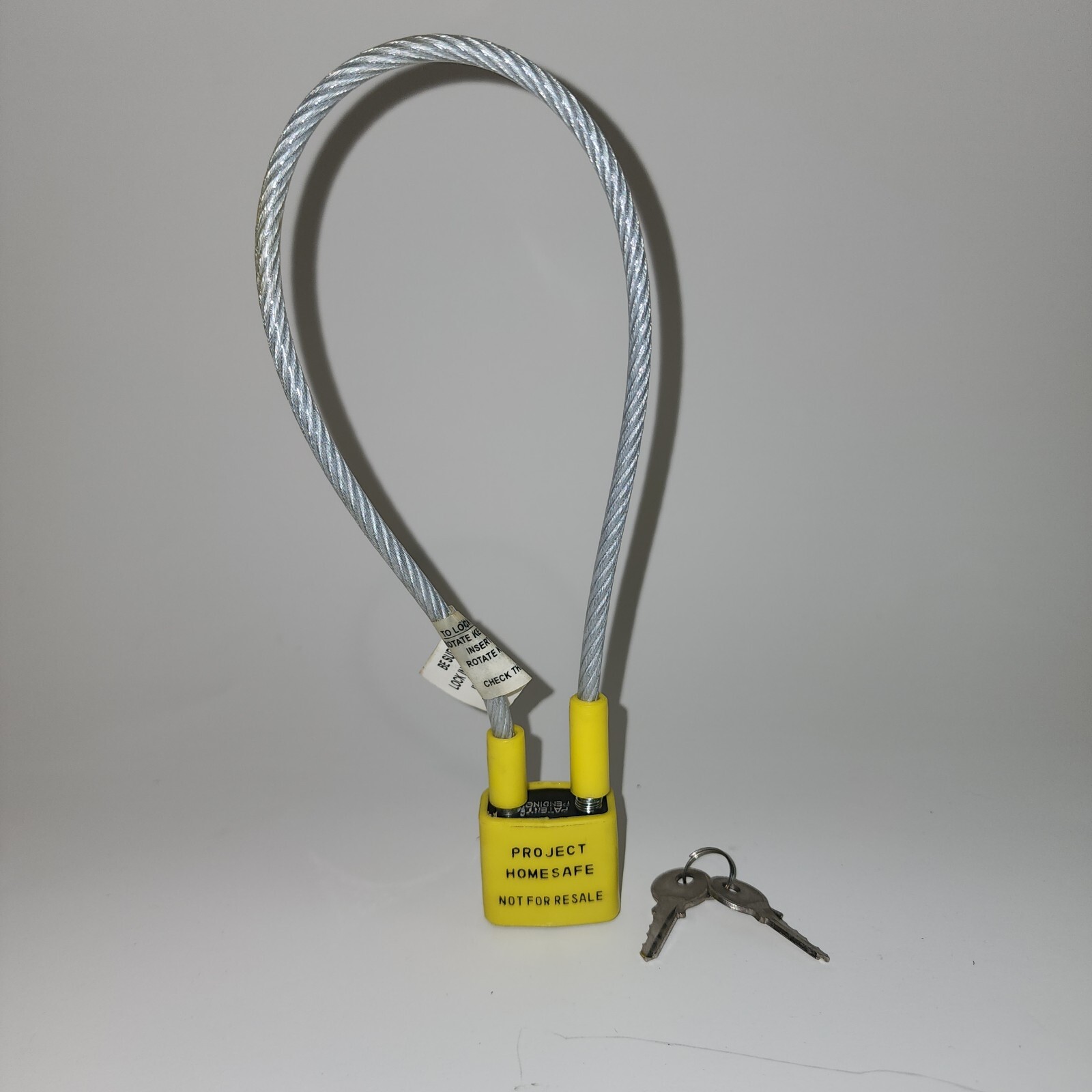 Project Homesafe/Childsafe Cable Gun Locks  - New In Package!!