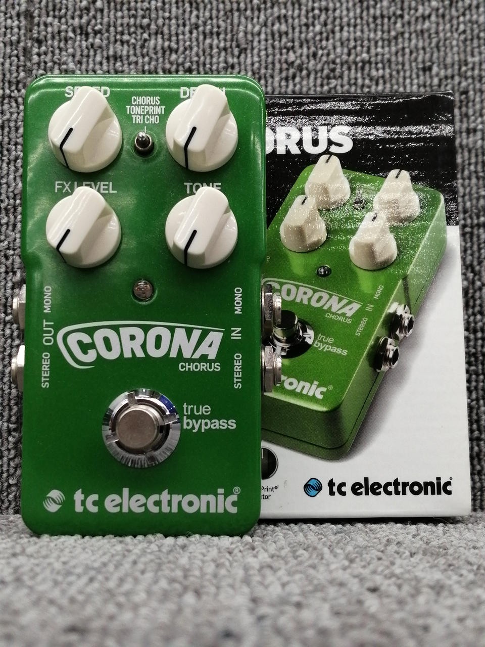 TC Electronic Corona Chorus Pedal Guitar Effect Vintage Used Ready to Use