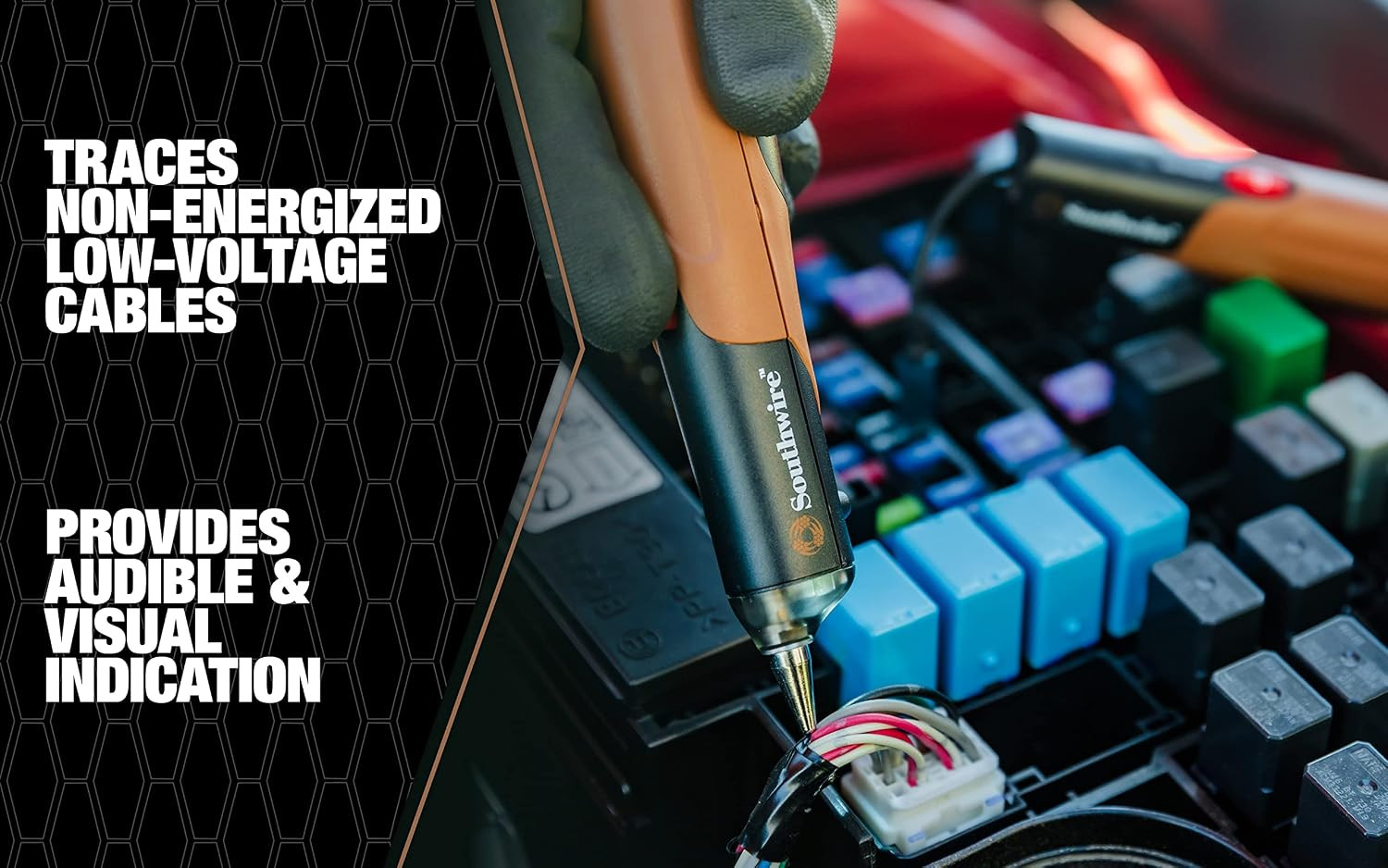 Contractor Tone Probe Kit - Quick Cable Tracing & Test Lead Storage