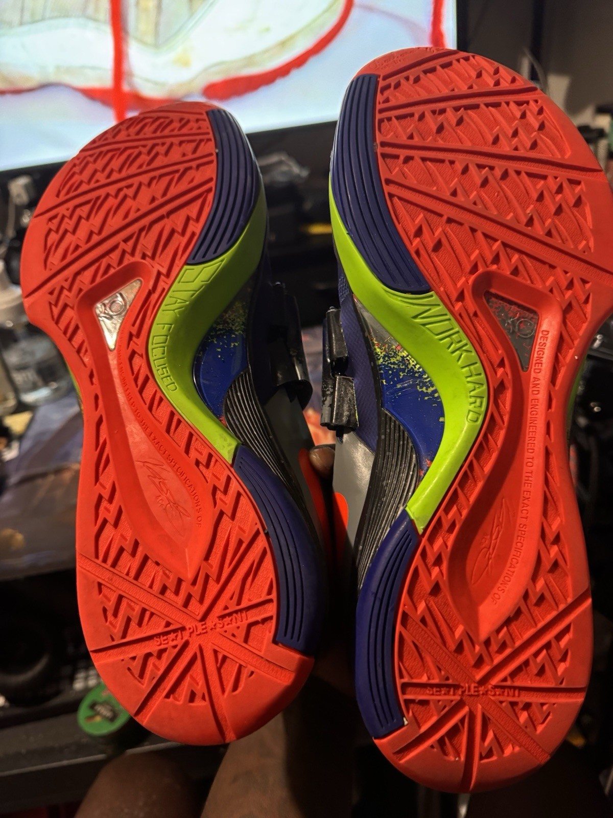 Nike KD 4 Nerf 2024 Concord Crimson Green Basketball Sneaker FQ8180-400