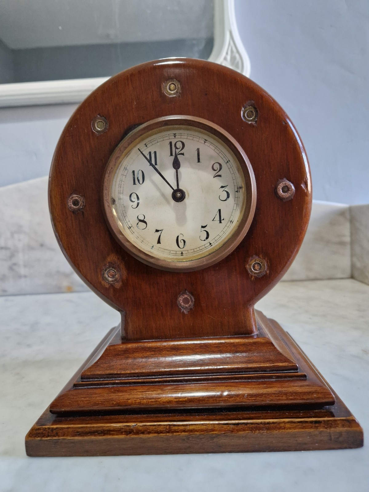 Antique Gustav Becker Propeller Clock