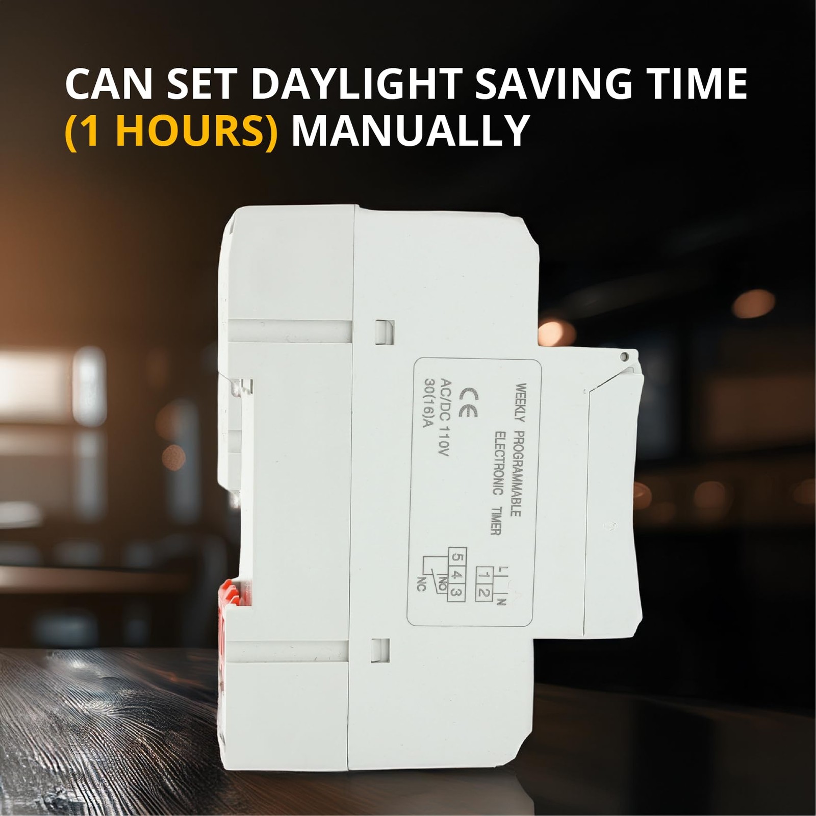 Programmable Timer Relay, HD Display, High Precision, Smart Chip, Power Failu...
