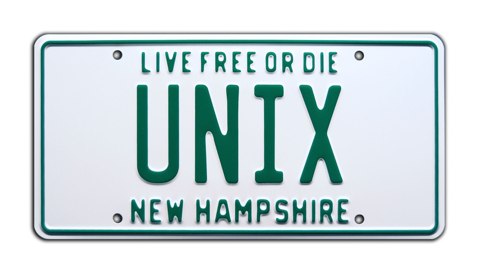Bill Shannon’s Datsun 280ZX | UNIX | Metal Stamped Replica License Plate