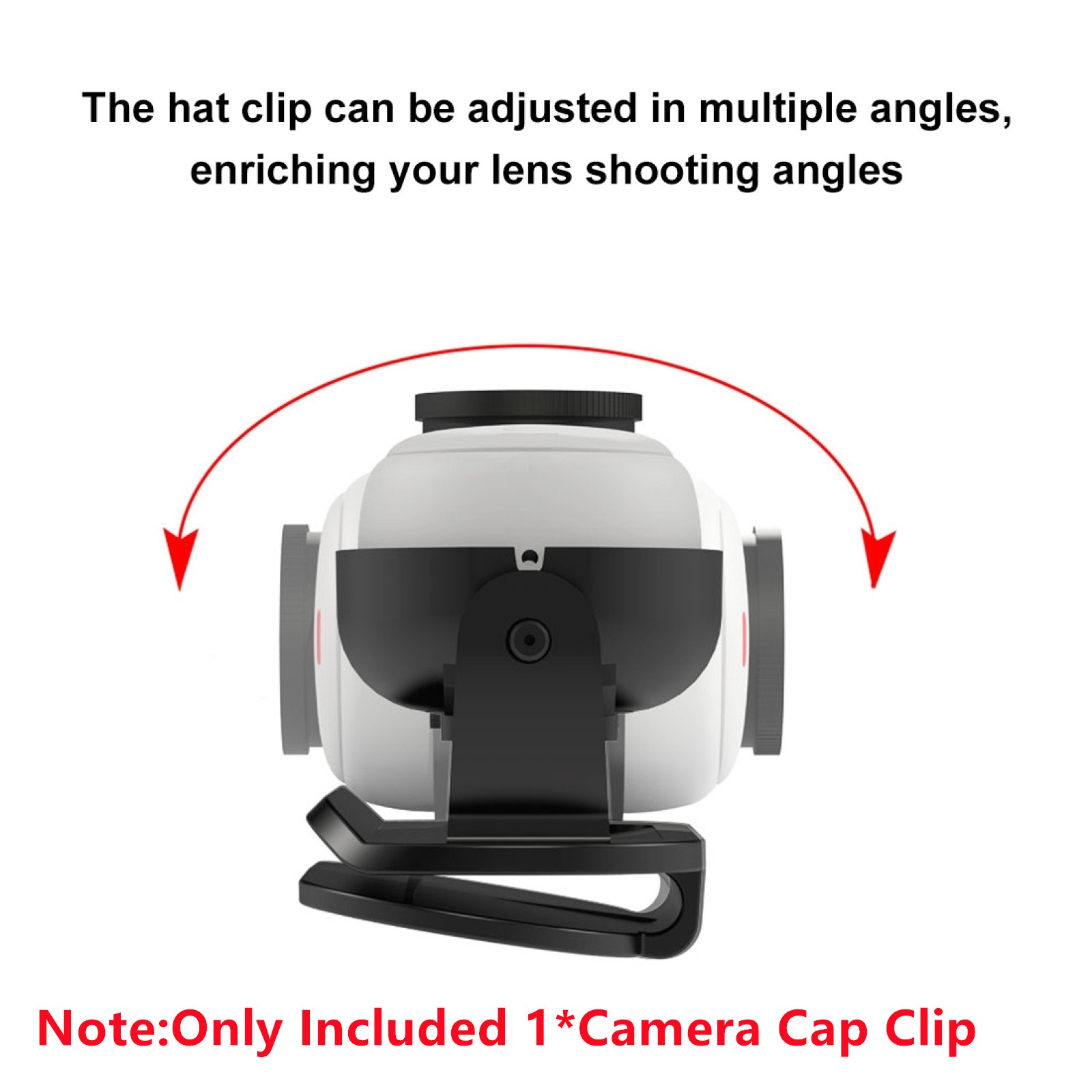 Camera Cap Clip Mount Magnetic Frame Fixed Holder Accessories For Insta360 GO3