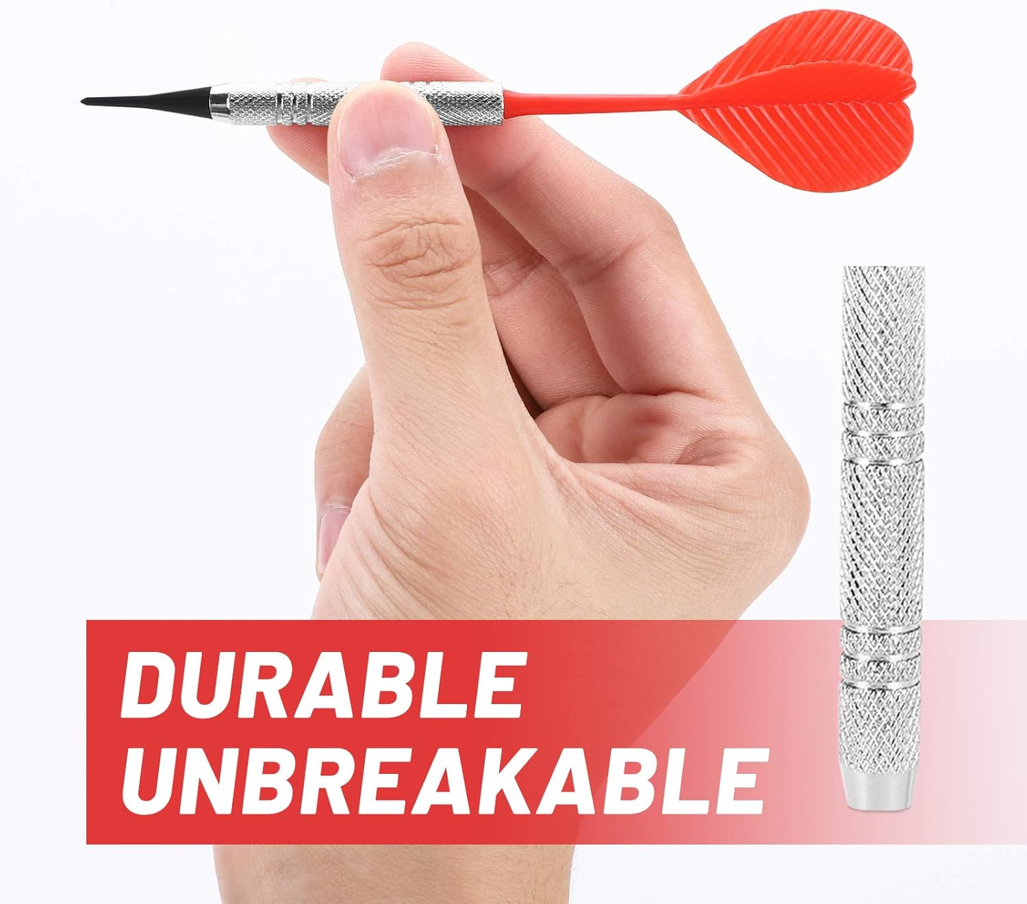 Soft Tip Darts, Bar Dart, Plastic Tip Darts Set, Attach Extra 100 Black 2BA Repl