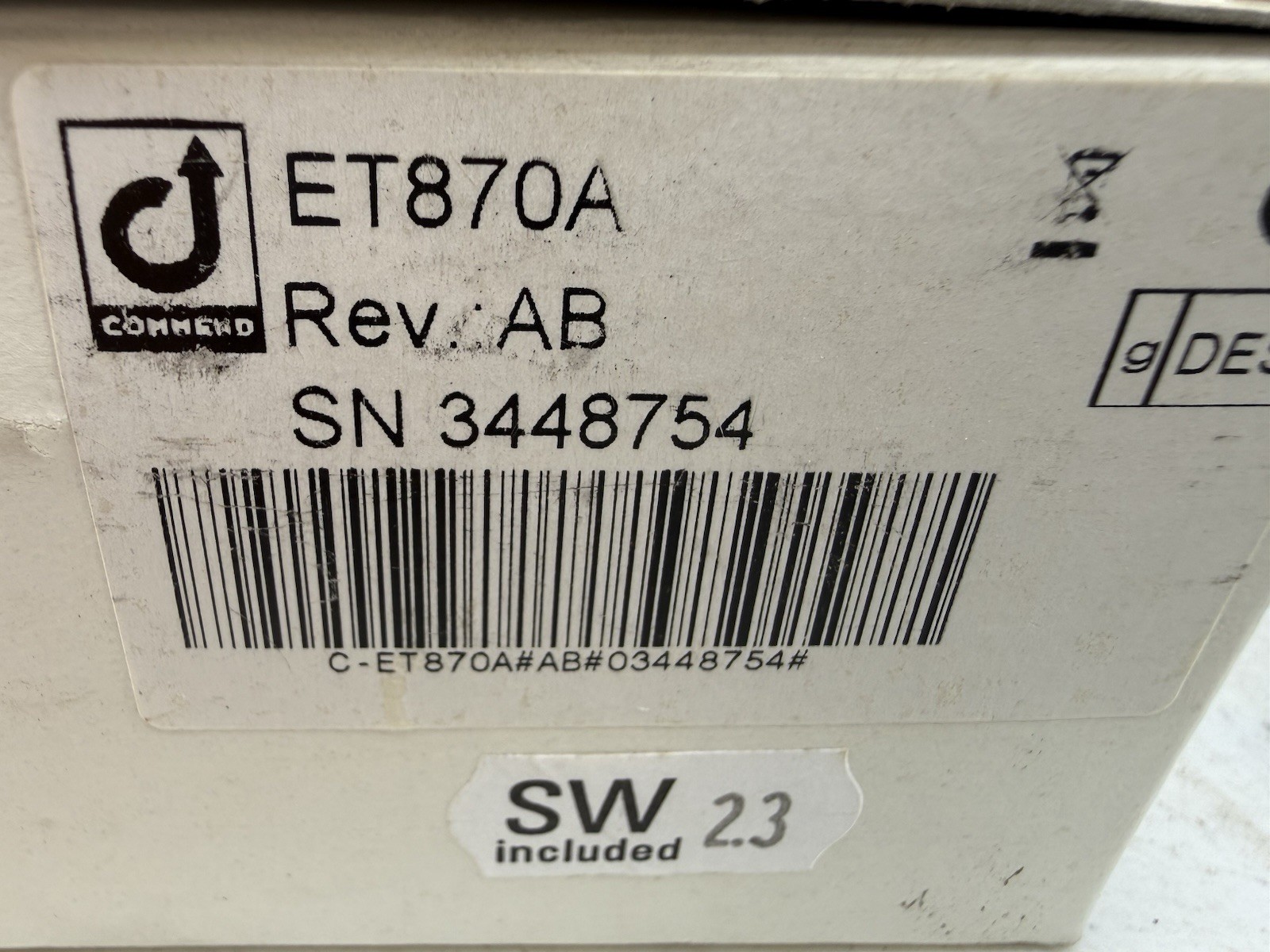 COMMEND ET870A - Compact IP Intercom Module - NEW OPEN BOX