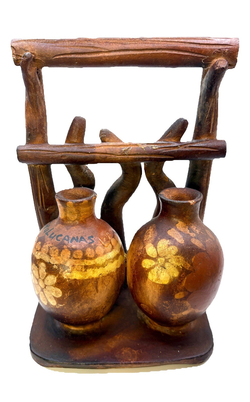 Hand Painted Clay Pottery Peru Chulucanas unique artistry