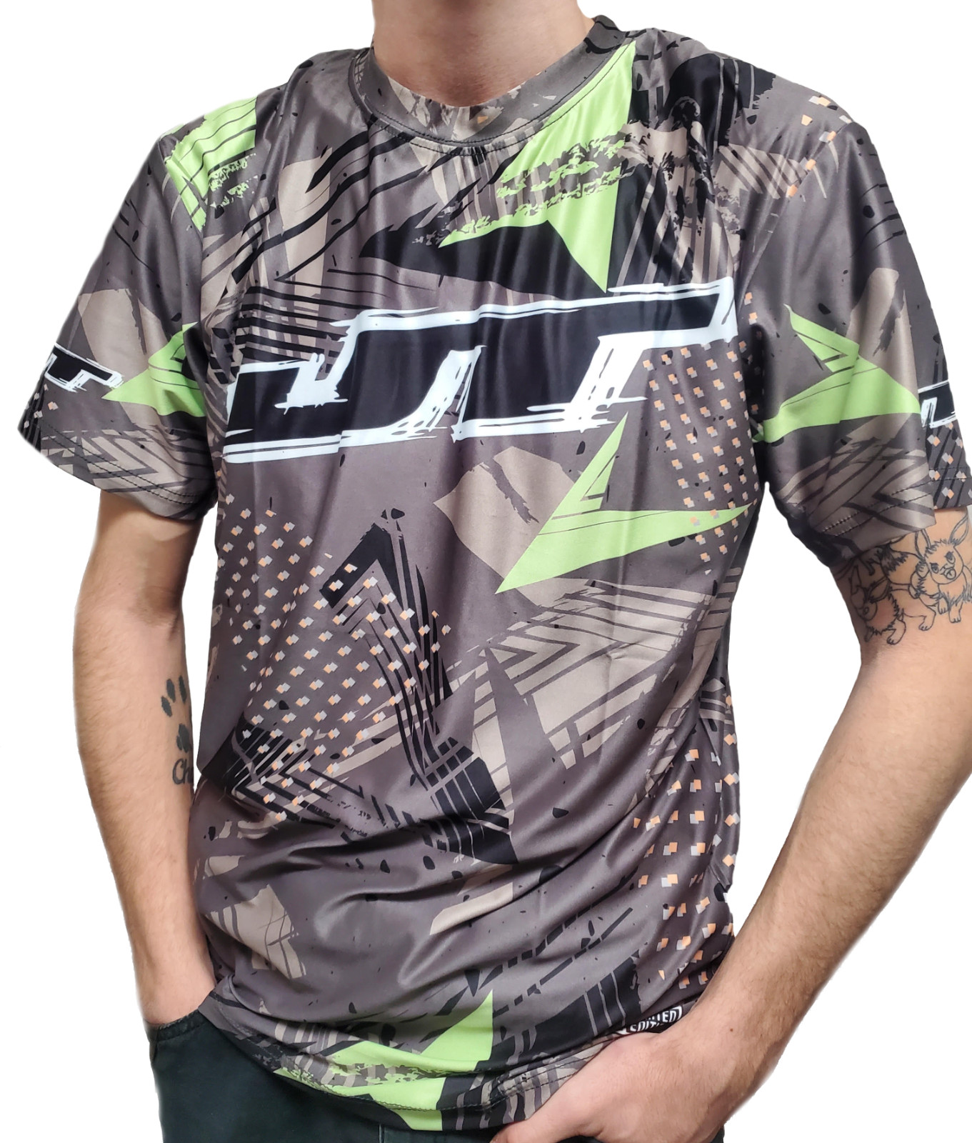 JT STUPID SOFT T-SHIRT - RETRO CAMO - 3XL (DIMENSION LIMITED EDITION)